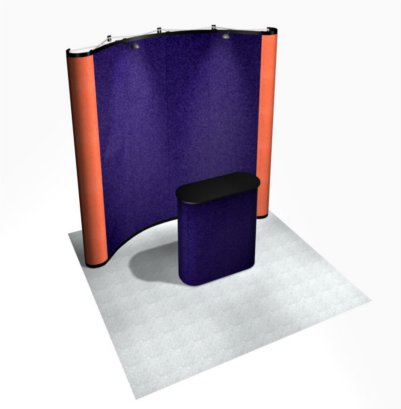 10' Pop Up Trade Show Display Booth