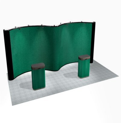 20' Pop Up Trade Show Display Exhibits
