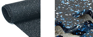 PCR Recycled Rubber Flooring