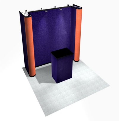 10' Pop Up Trade Show Display Booth