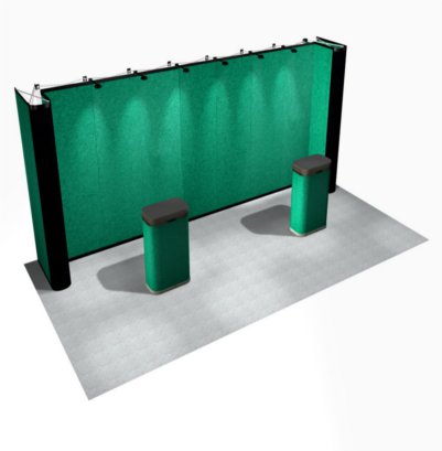 20' Pop Up Trade Show Display Exhibits