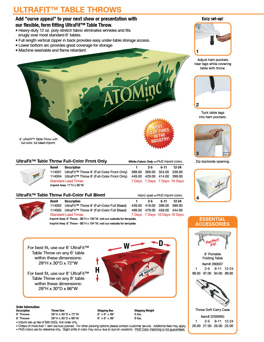 ultra fit table covers