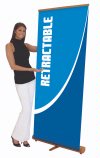 Orchid Bamboo Banner Stand