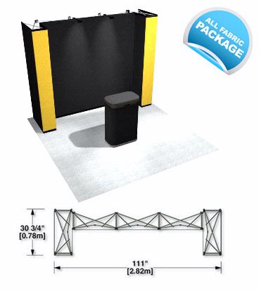 PRS8-F Pop Up Trade Show Display